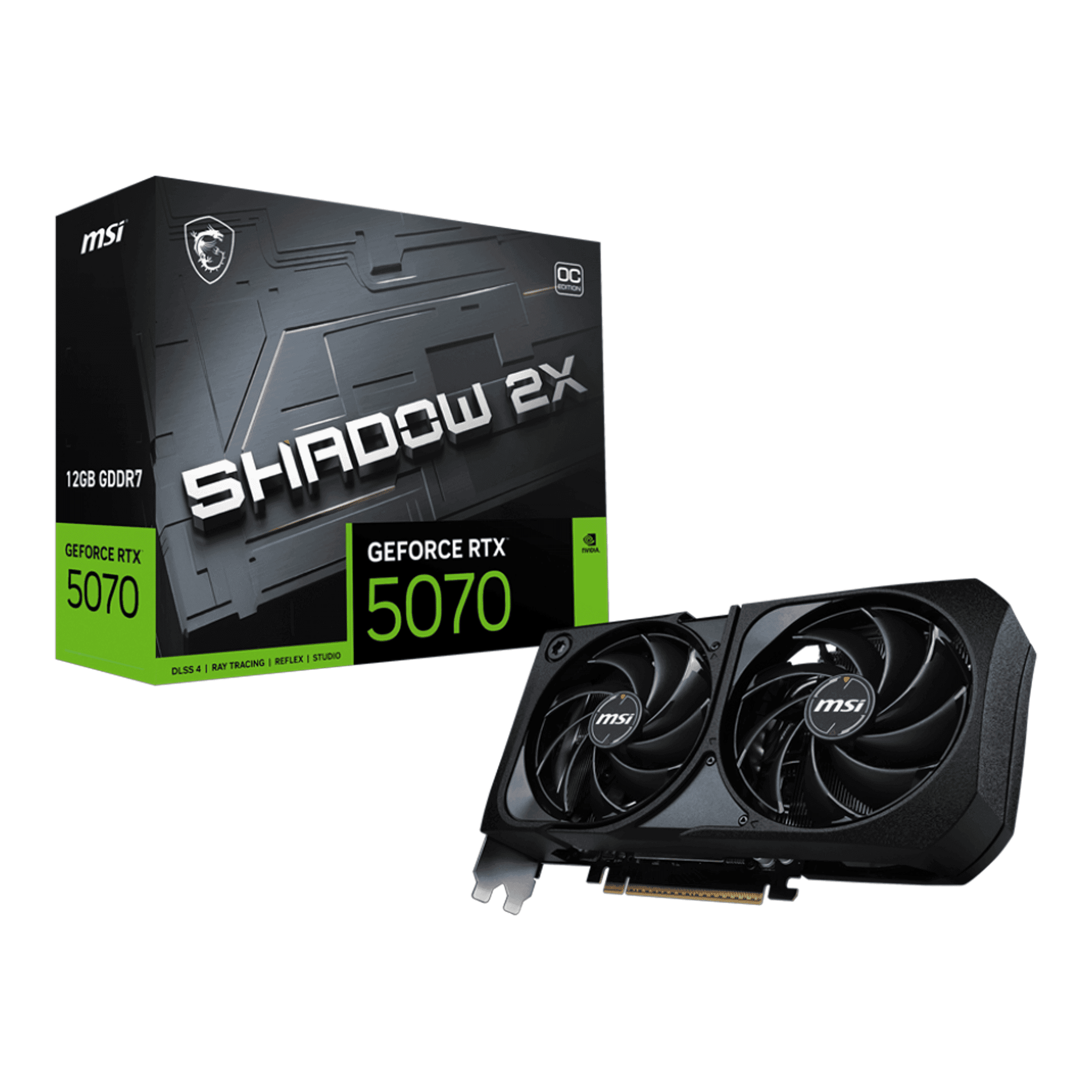 Card màn hình MSI RTX 5070 12G SHADOW 2X OC