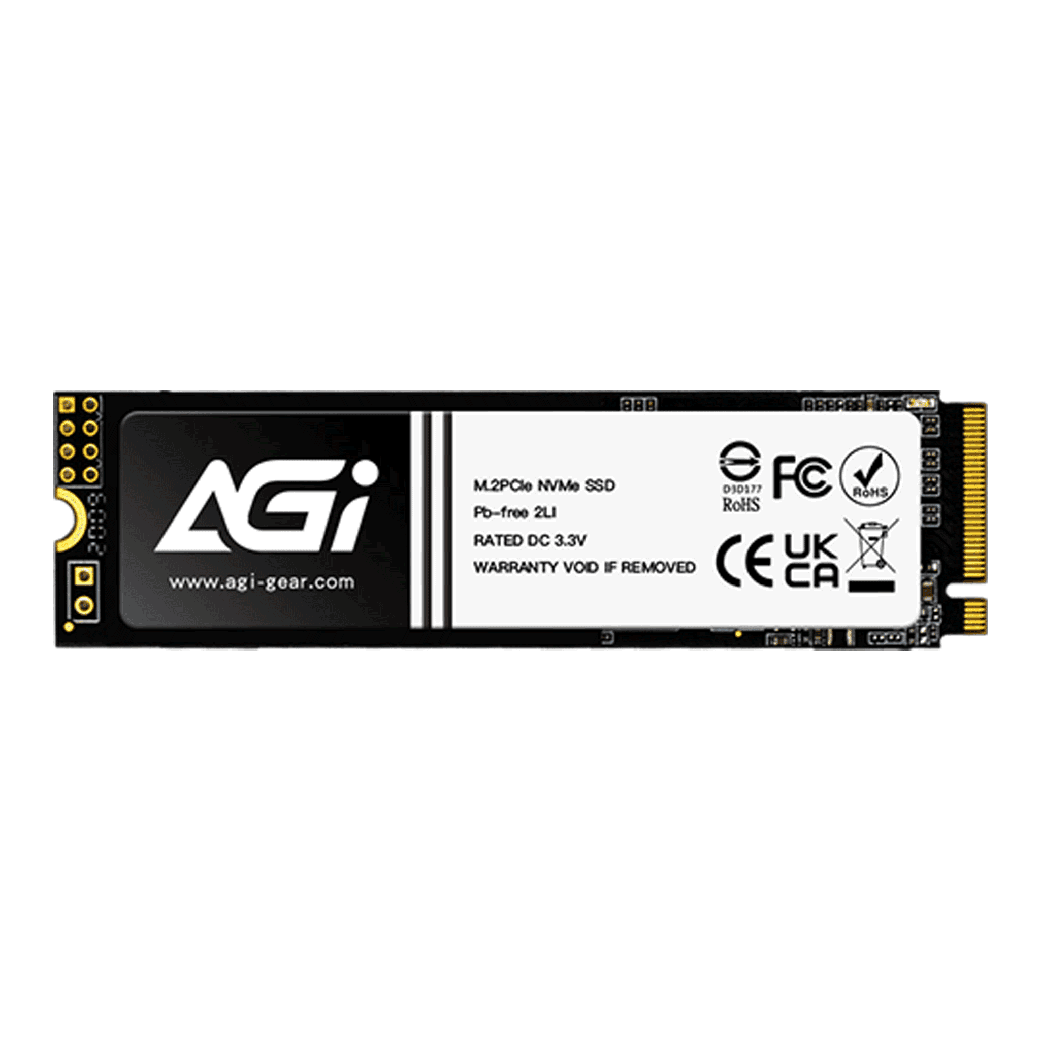 Ổ cứng SSD AGI AI198 512GB | PCIe Gen3 x4 NVMe, M.2 2280 (AGI512G83AI198)
