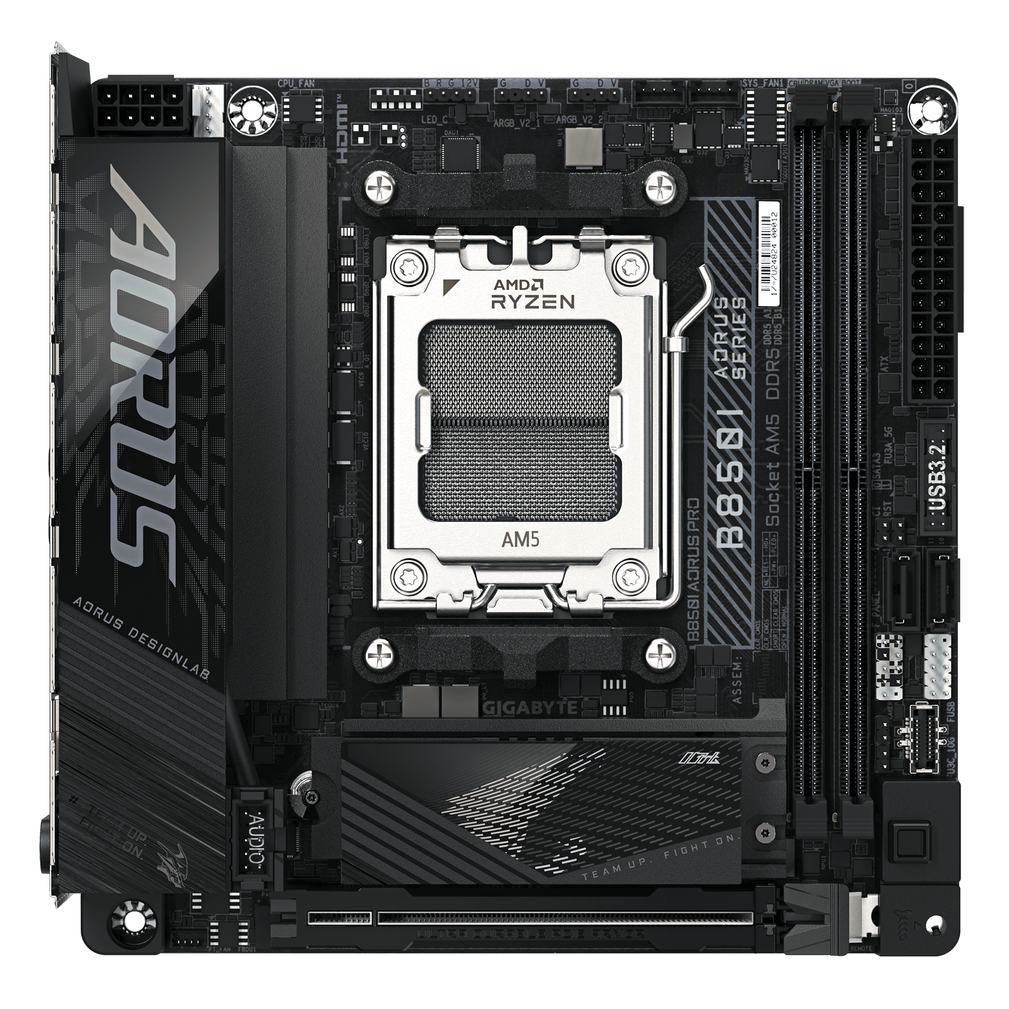 Mainboard Gigabyte B850I AORUS PRO Rev 1.1 | AM5, Mini-ITX, 2 khe RAM