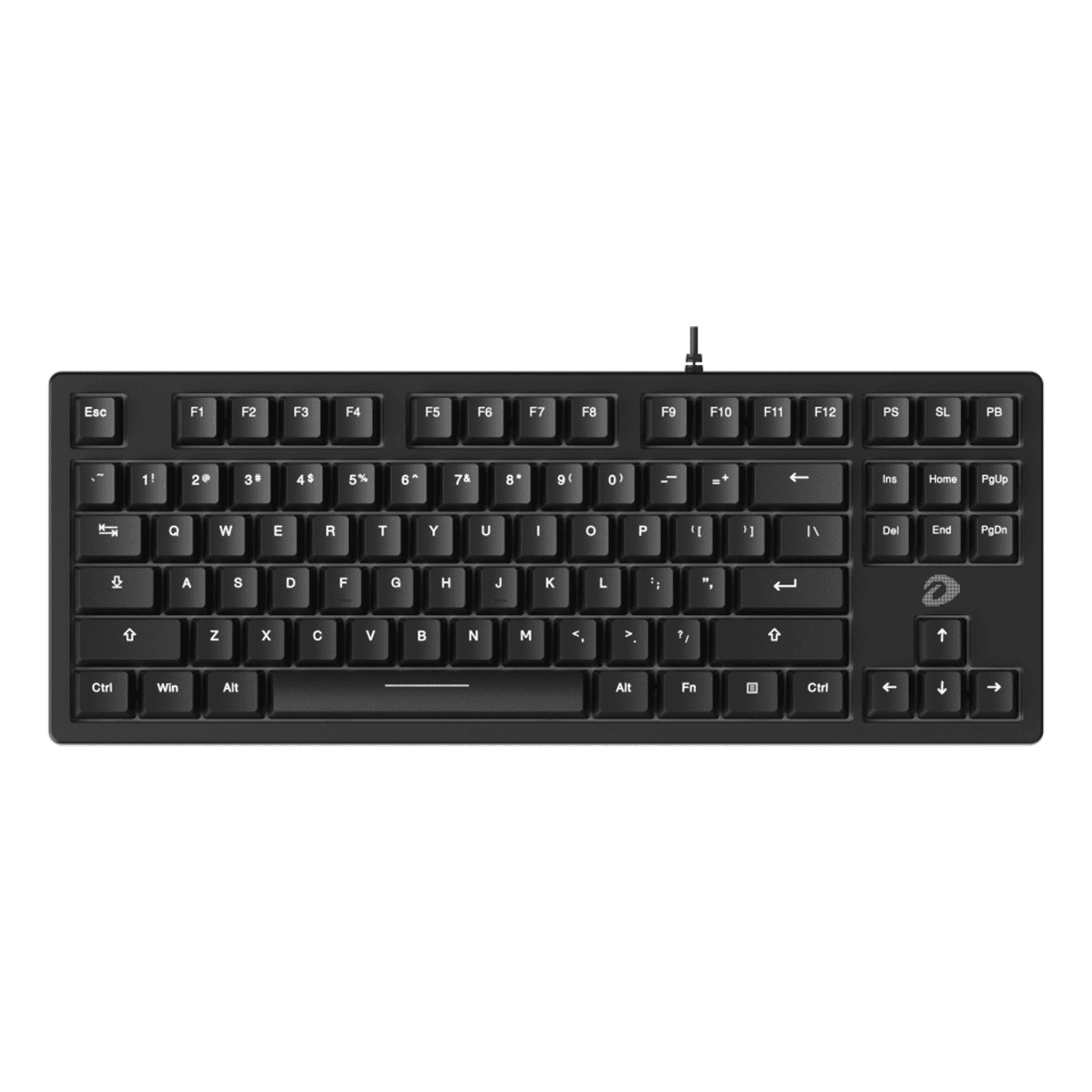 Bàn phím cơ gaming Dareu EK87L V2 | Có dây, TKL, Linear Switch, Black
