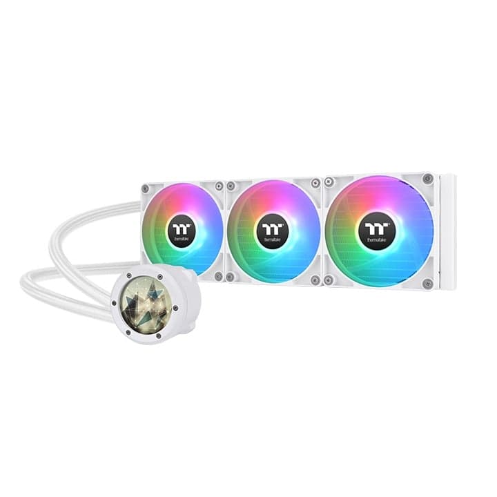 Tản nhiệt nước Thermaltake TH360 V2 Ultra | ARGB Display, Trắng