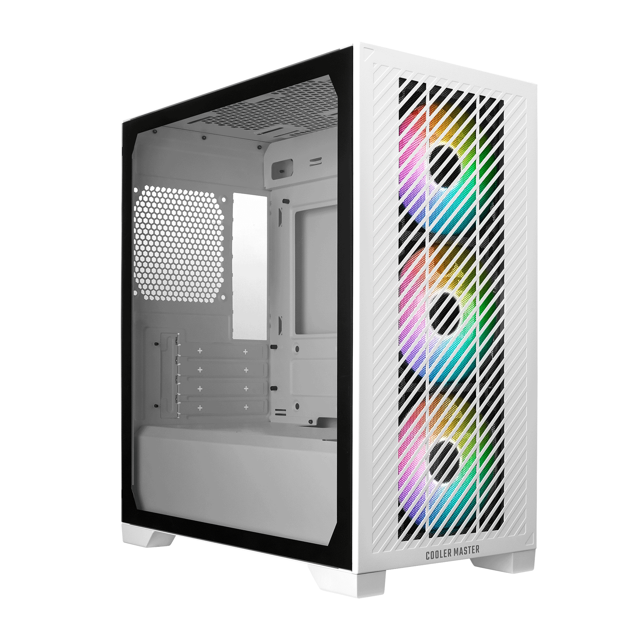 Thùng máy Cooler Master Elite 301 Lite - Trắng | Sẵn 1 fan