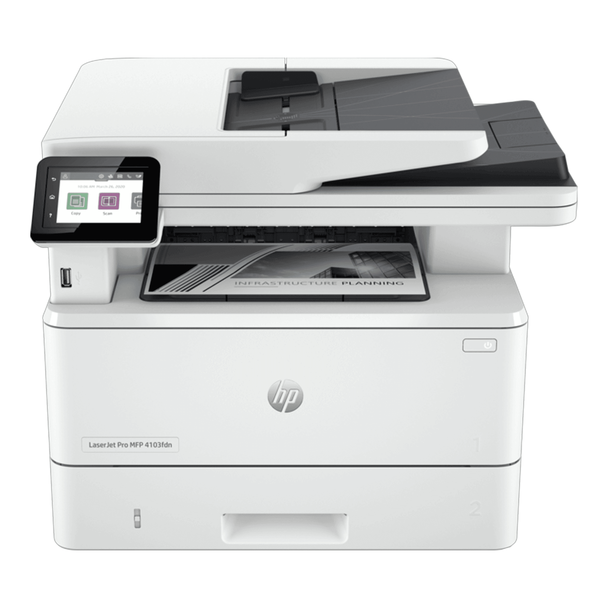 Máy in đa chức năng HP LaserJet Pro MFP 4103FDN 2Z628A (In, copy, scan, fax)