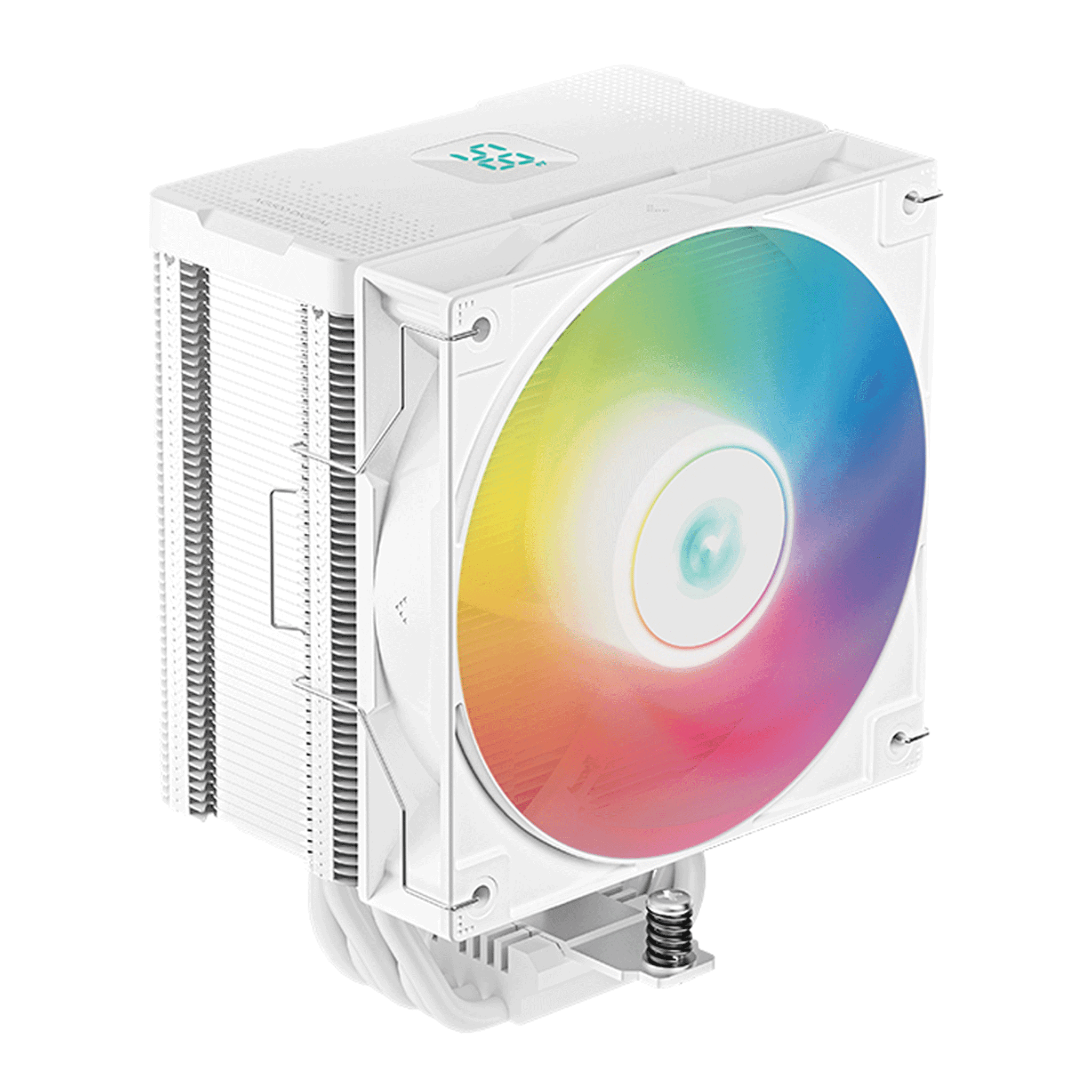 Tản nhiệt khí Deepcool AG500 Digital White | ARGB Display, Trắng