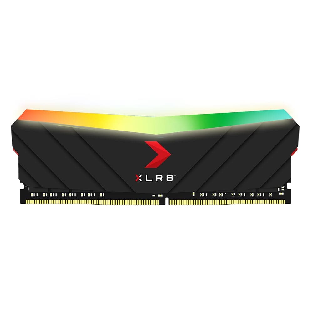 RAM PC PNY XLR8 8GB RGB DDR4 | (1x8GB), 3200MHz, Intel/AMD MD8GD4320016XRGB
