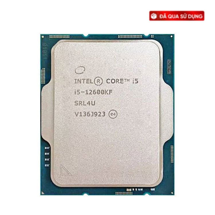 CPU Intel Core i5 12600KF Cũ | LGA 1700, 10 nhân/16 luồng, Max 4.9 GHz