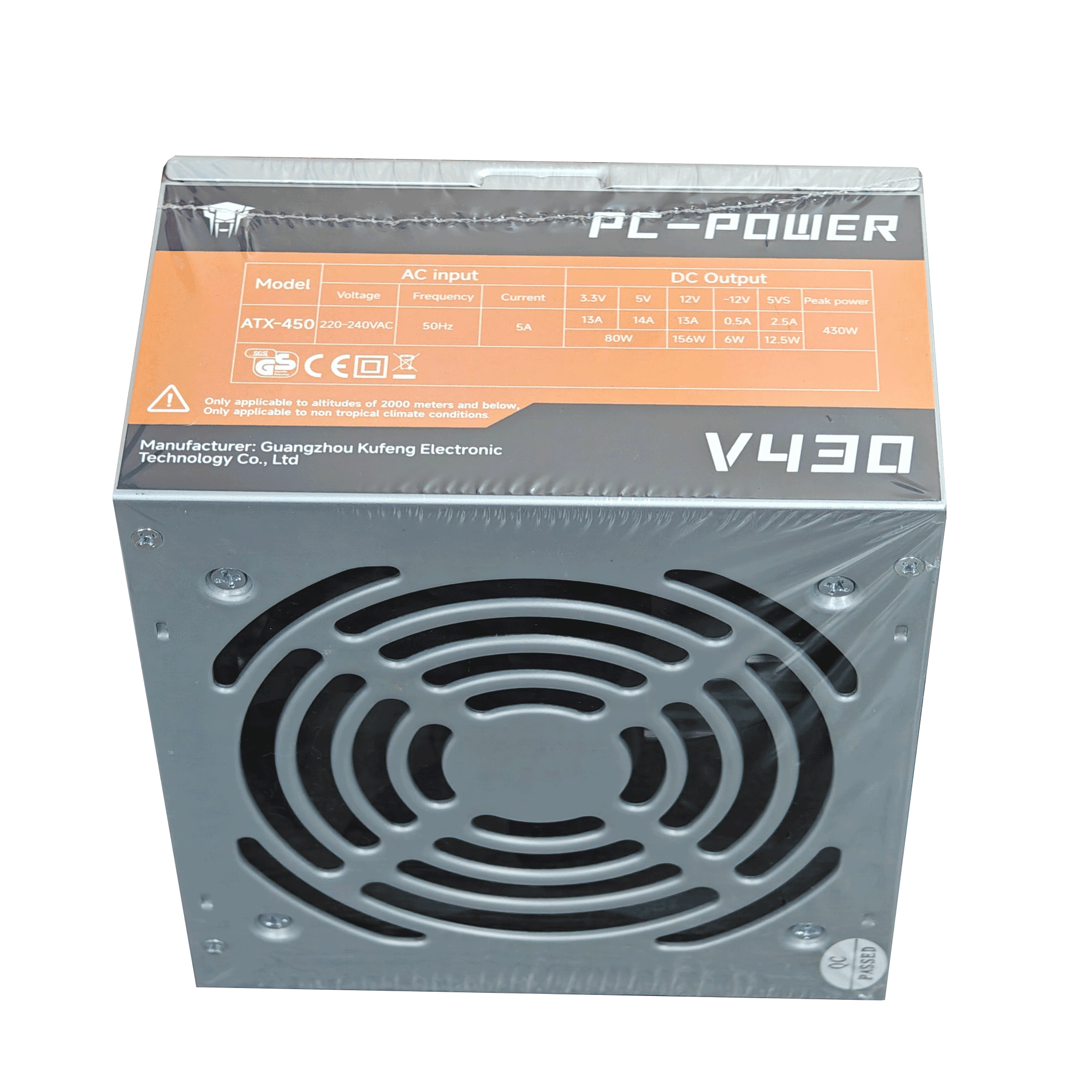 Nguồn máy tính Văn Phòng Leopard V430 (Cst 200W) | Non Modular, ATX