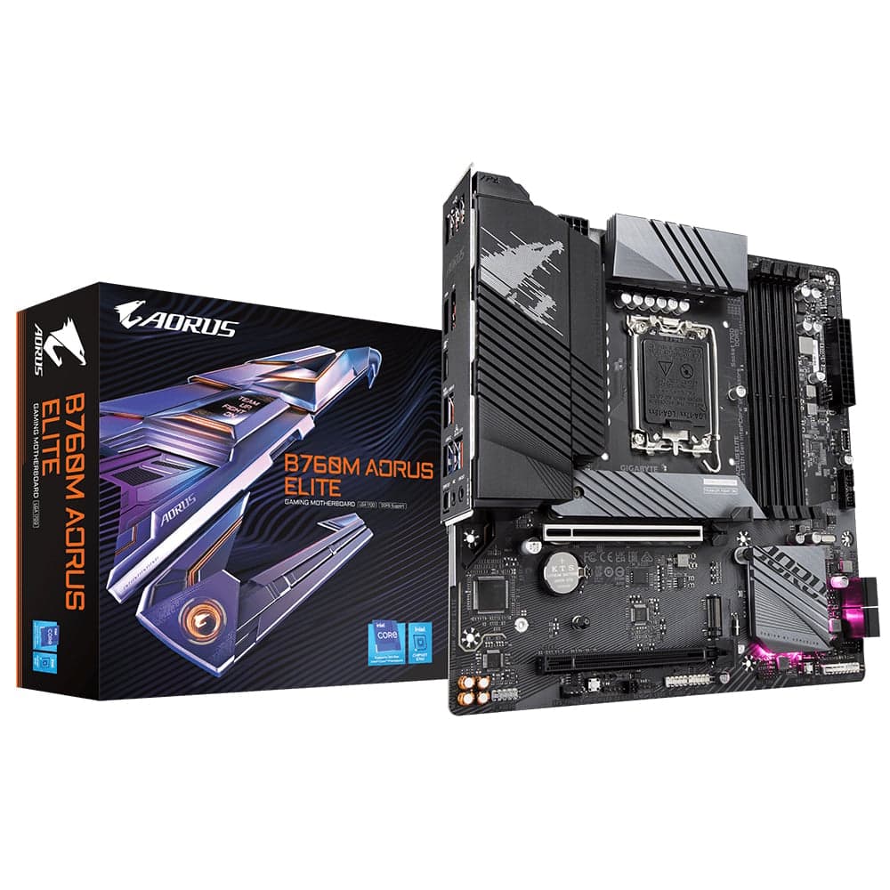 Mainboard Gigabyte B760M AORUS Elite DDR5 | LGA 1700, mATX, 4 khe RAM