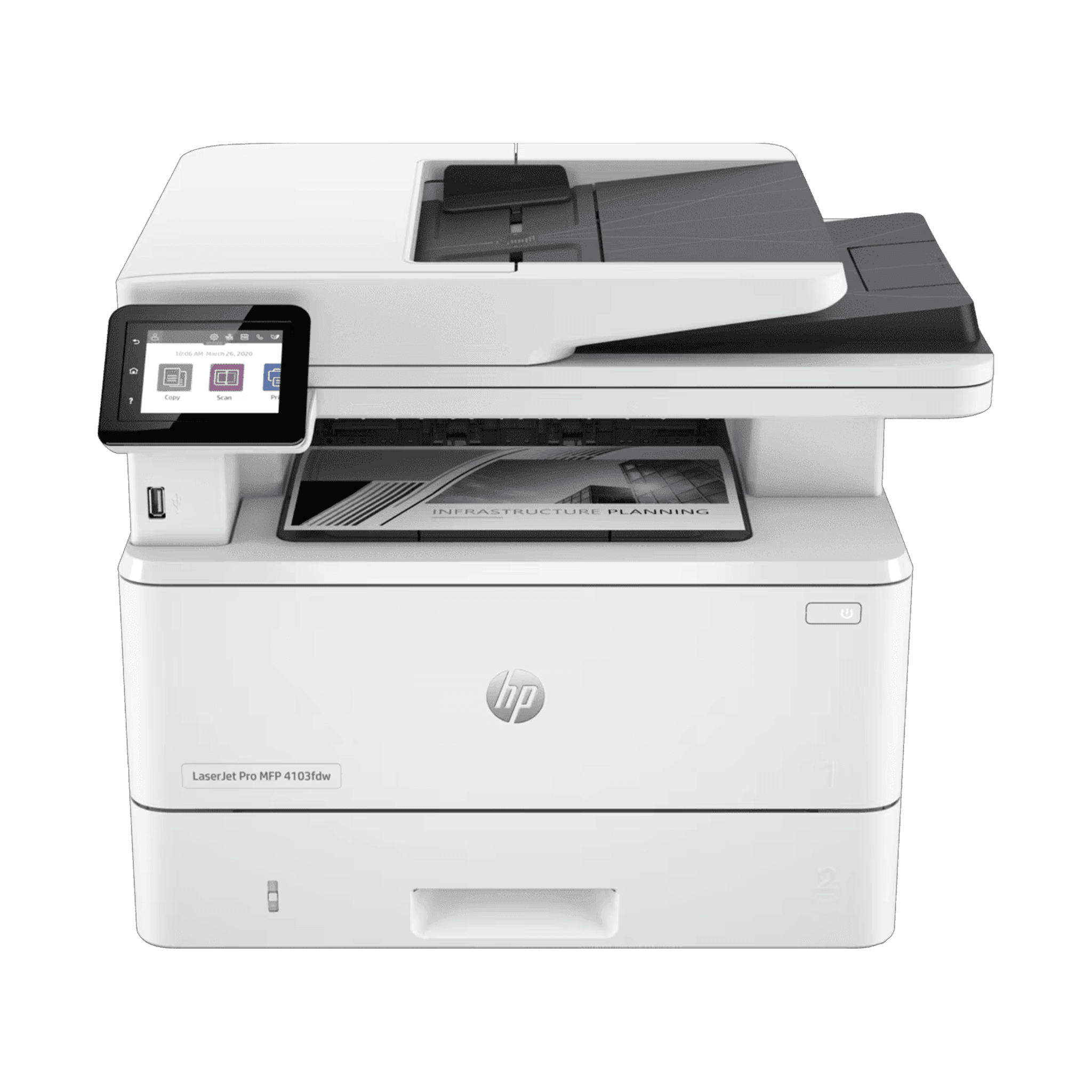 Máy in đa chức năng HP LaserJet Pro MFP 4103FDW 2Z629A (In, copy, scan, fax)