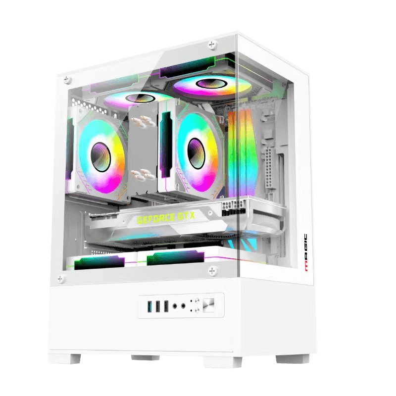 Thùng máy Magic MIX - Trắng | Micro ATX, không kèm fan