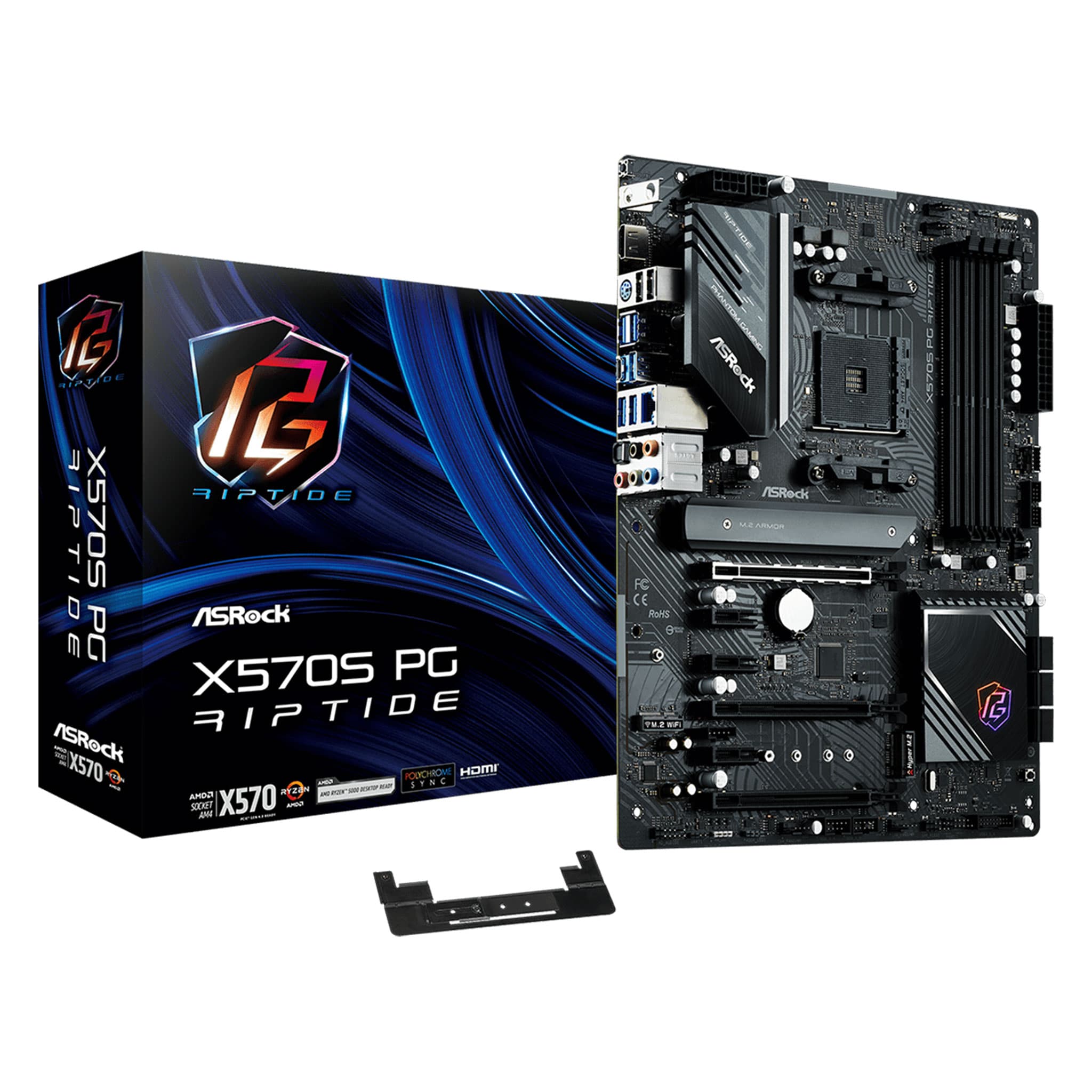 Mainboard ASRock X570S PG Riptide DDR4 | AM4, ATX, 4 khe RAM