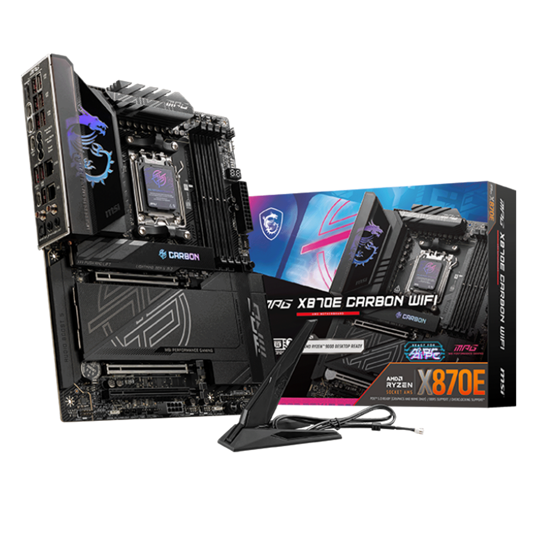 Mainboard MSI MPG X870E Carbon Wifi DDR5 | AM5, ATX, 4 khe RAM