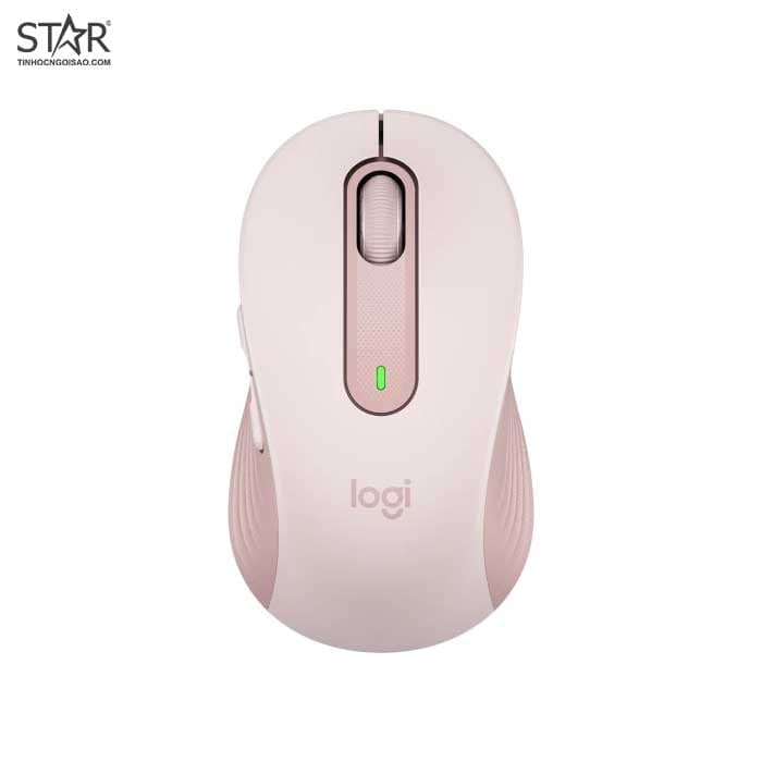 Chuột văn phòng Logitech Signature M650 | 3 mode, 4000 DPI, 101g, Hồng