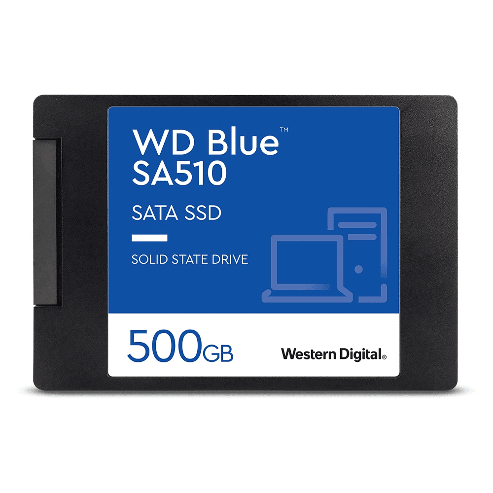 Ổ cứng SSD Western Digital Blue SA510 500GB | SATA III, 2.5" (WDS500G3B0A)