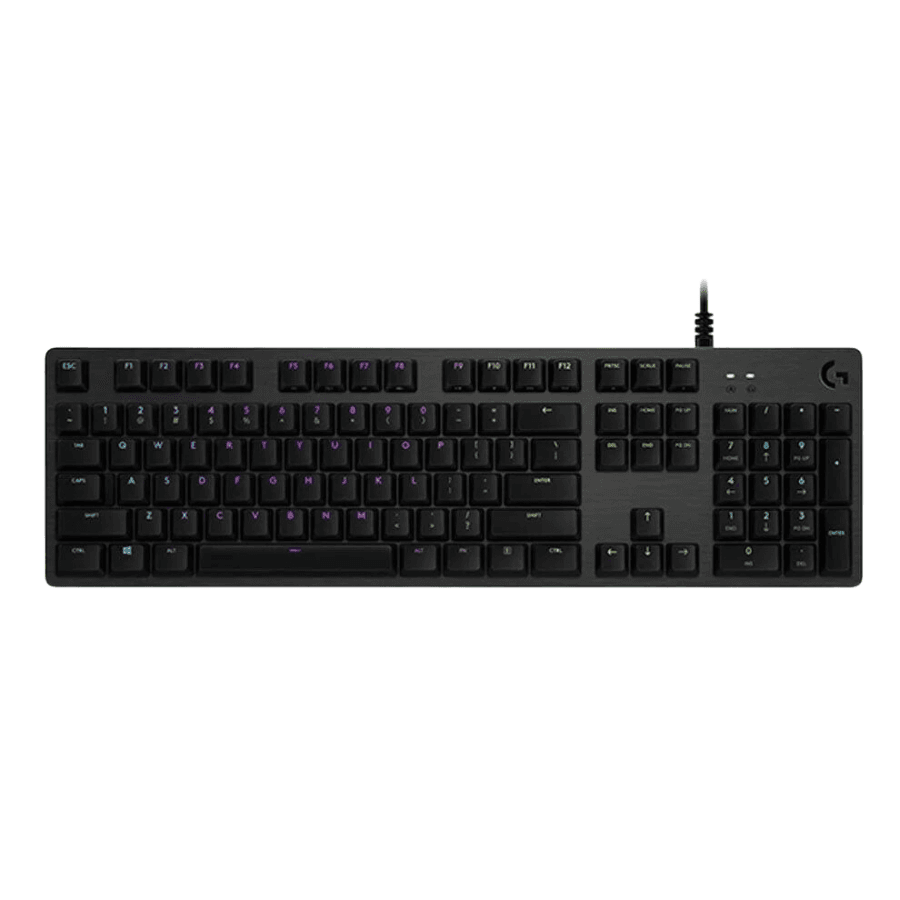 Bàn phím cơ gaming Logitech G512 Carbon | Có dây, Fullsize, Clicky Switch, RGB, Black