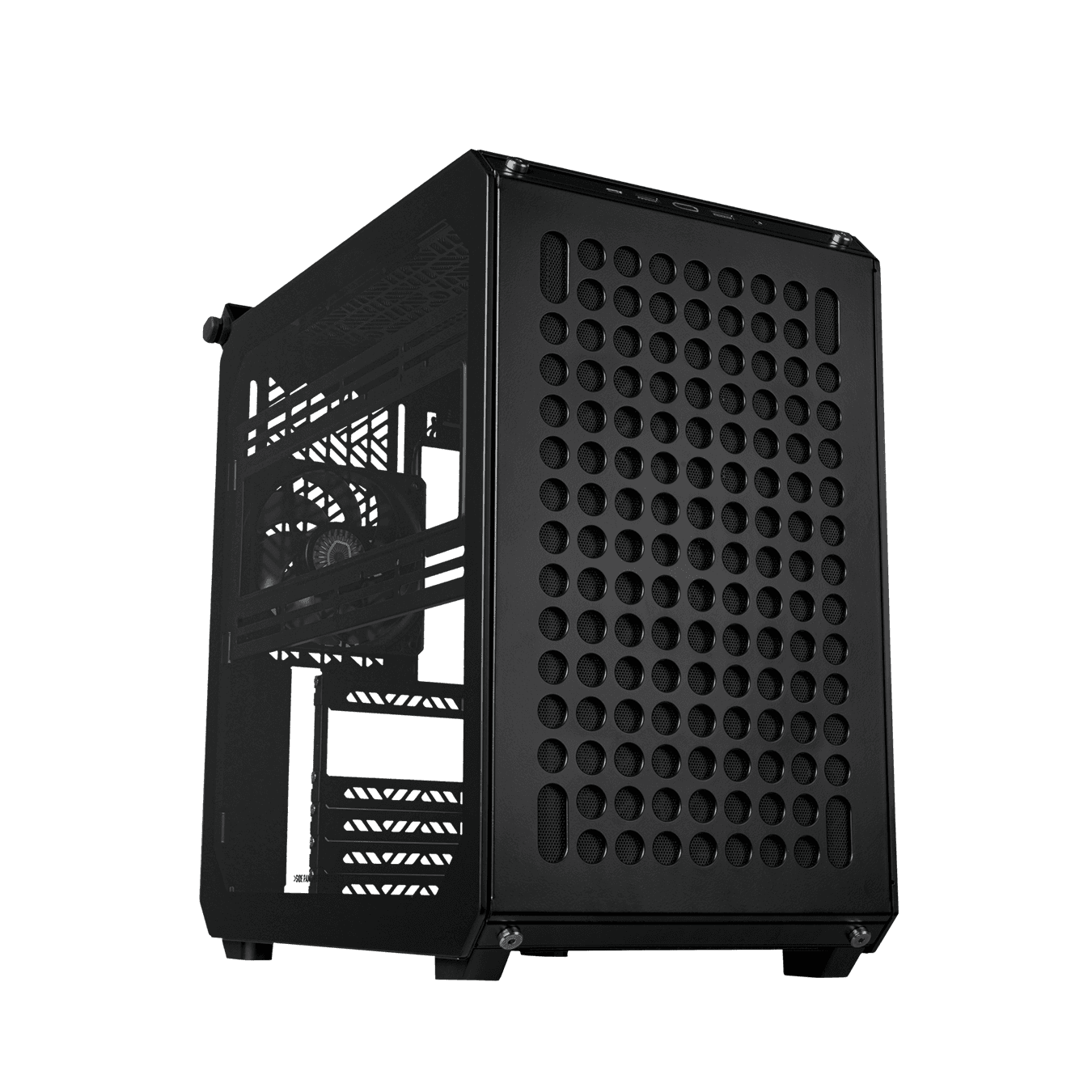 Thùng máy Cooler Master Qube 500 Flatpack Black Edition | Mid Tower, E-ATX