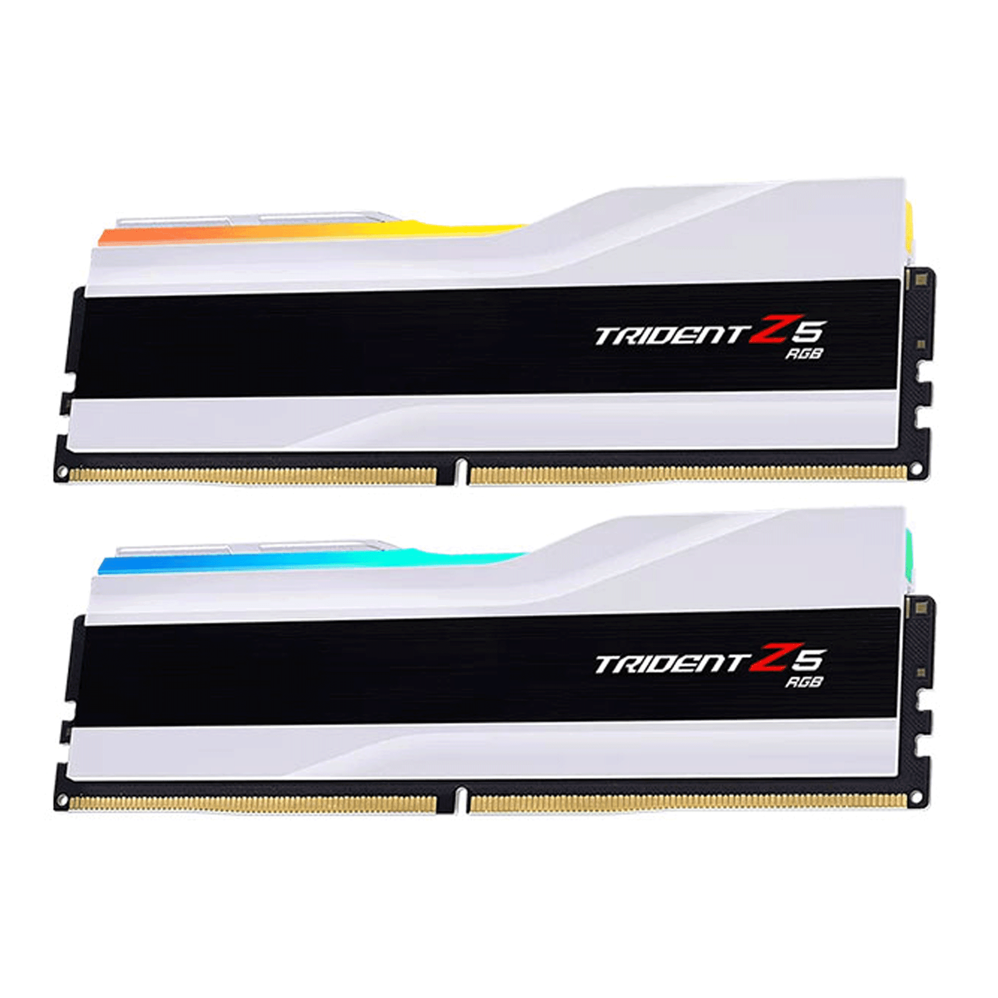 RAM PC G.SKILL Trident Z5 32GB RGB DDR5 White | (2x16GB), 6000MHz, Intel/AMD