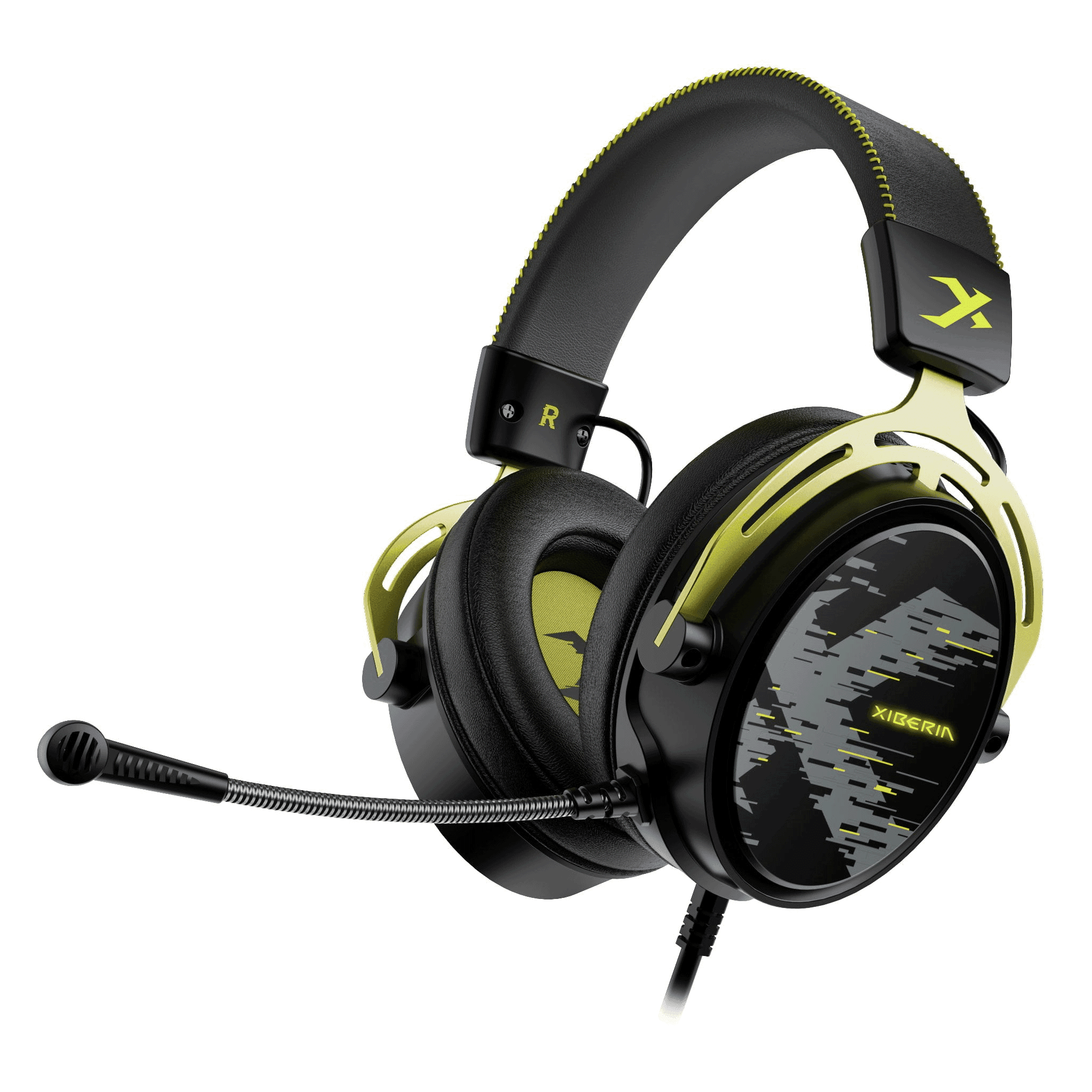 Tai nghe Gaming Xiberia S19U Pro Virtual 7.1 | Có dây, Over-ear, Đen - Vàng