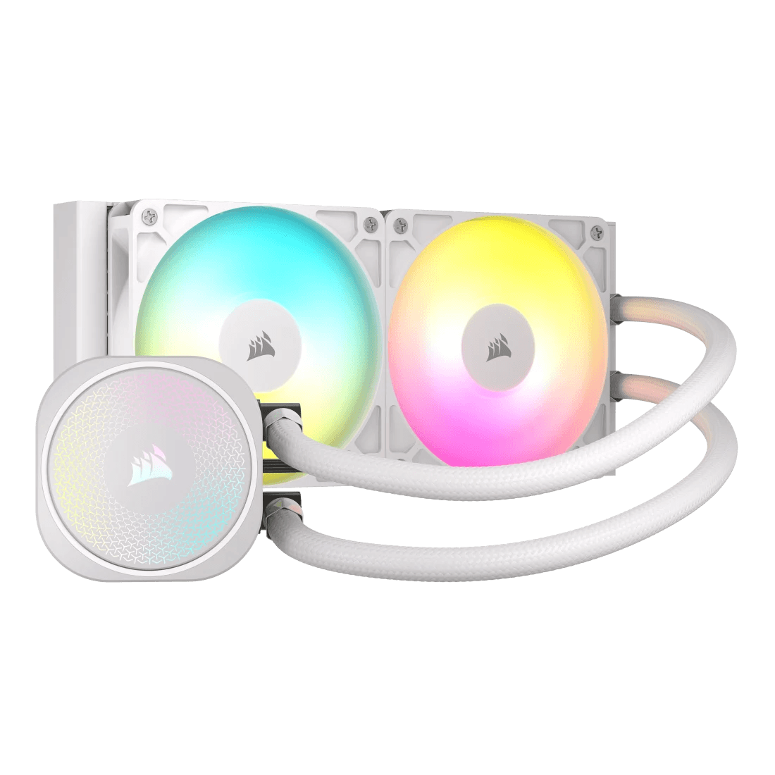 Tản nhiệt nước Corsair Nautilus 240 RS White | ARGB, Trắng