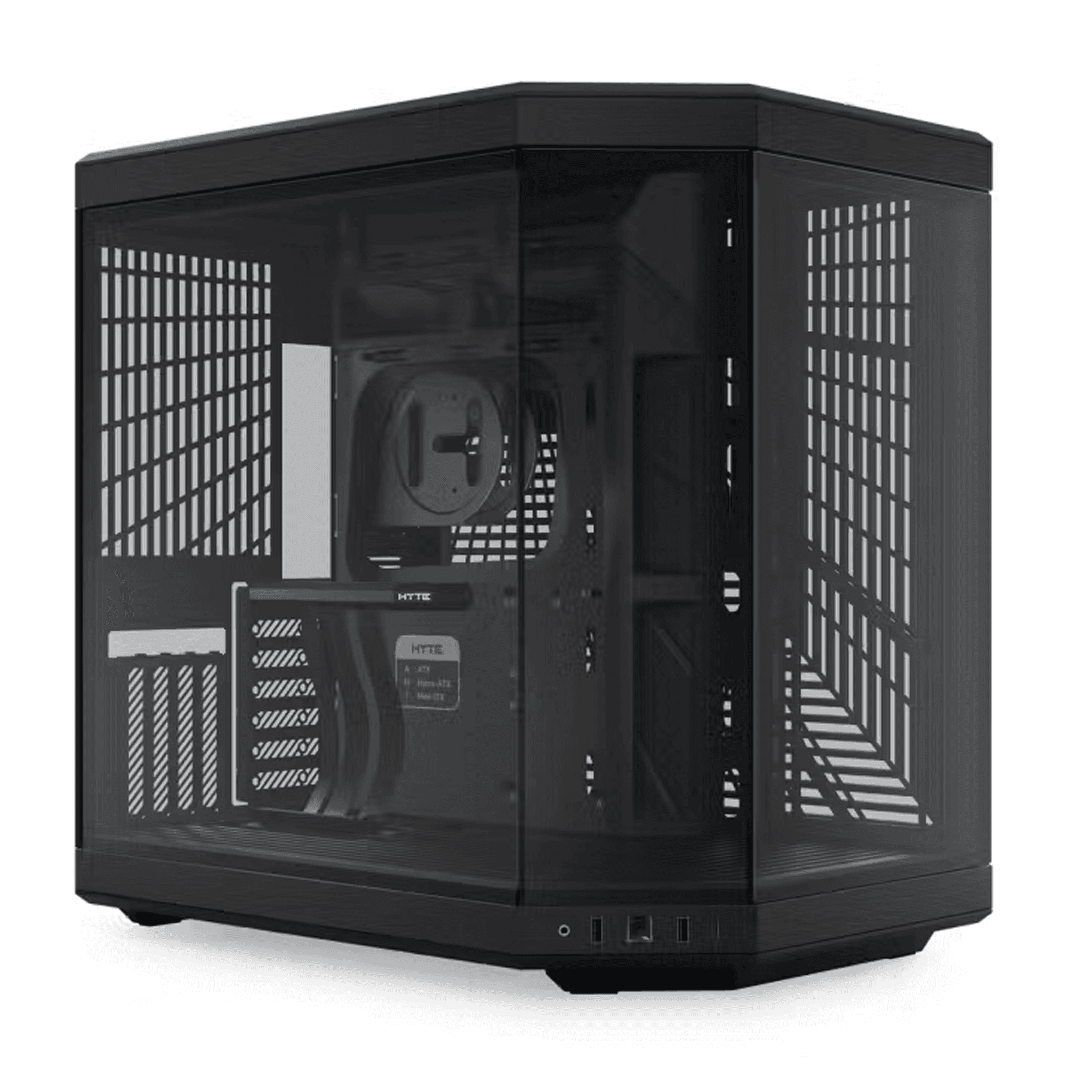 Thùng máy Hyte Y70 Standard Black - Kèm sẵn cable riser PCIe 4.0 (CS-HYTE-Y70-B)