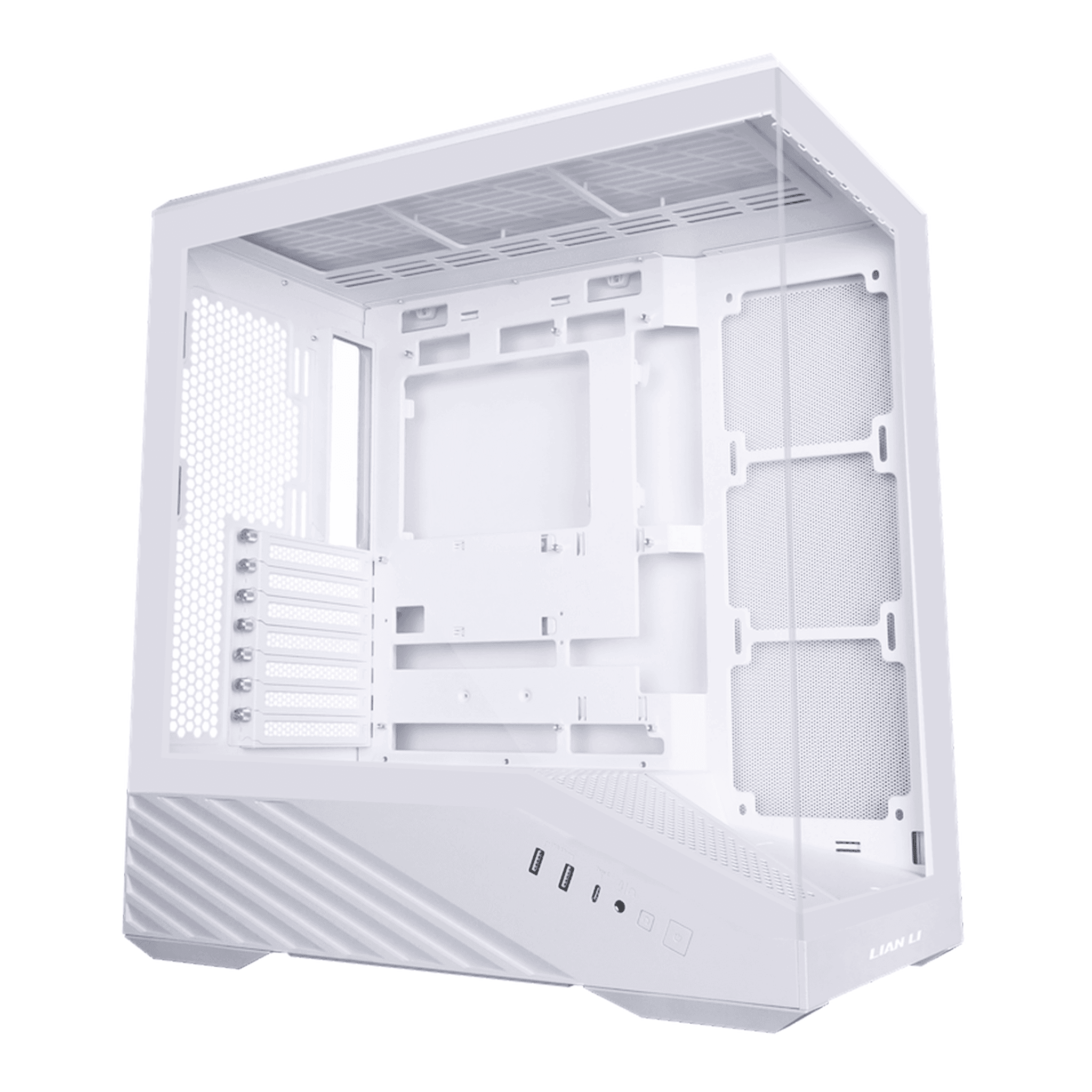 Thùng máy Lian Li Vector V100 - Trắng (CASELLV100W)