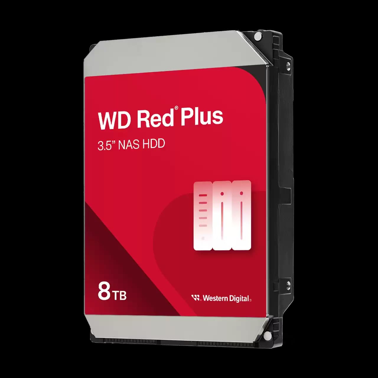 Ổ cứng HDD Western Digital Red Plus 8 TB | SATA III, 3.5" (WD80EFPX)