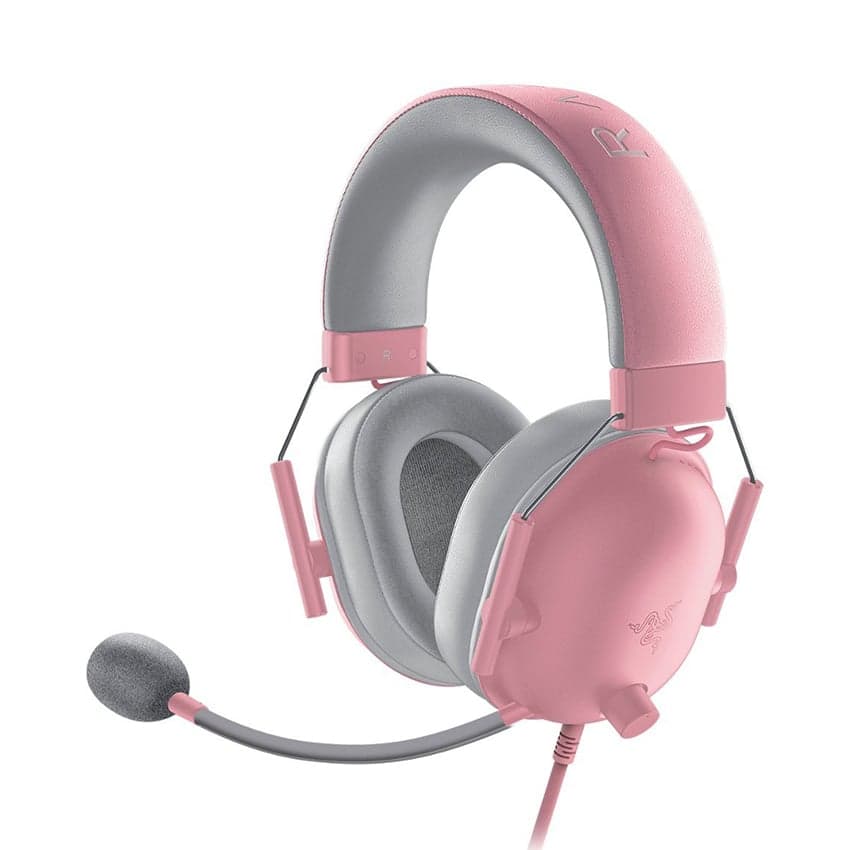 Tai nghe Razer BlackShark V2 X Pink | 3.5mm (RZ04-03240800-R3M1)
