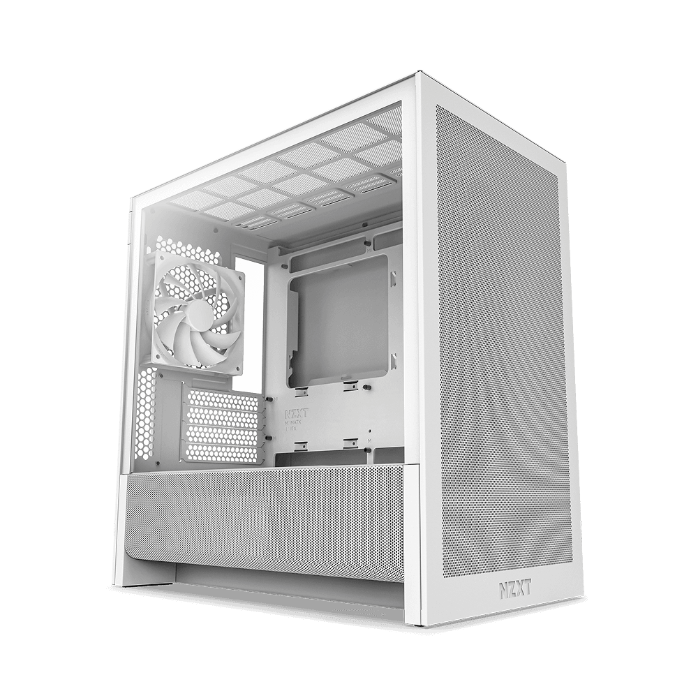 Thùng máy Case NZXT H3 Flow - Trắng (CC-H31FW-01)