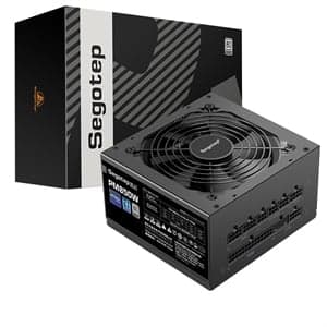 Nguồn máy tính Segotep Pm 850W (80 Plus Platinum) Atx B.1 Pcie 5.1 - Đen | Full Modular, ATX