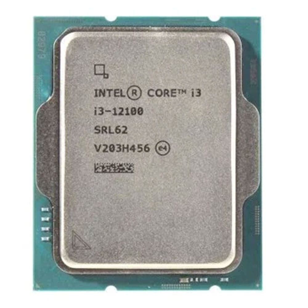 CPU Intel Core i3 12100 Tray VAT | LGA 1700, 4 nhân/8 luồng, Max 4.3 GHz