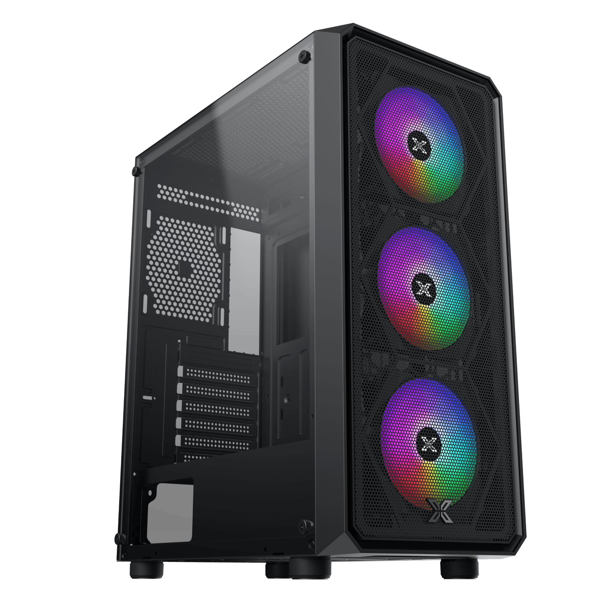 Thùng máy Xigmatek DUO X 3F ATX - Black