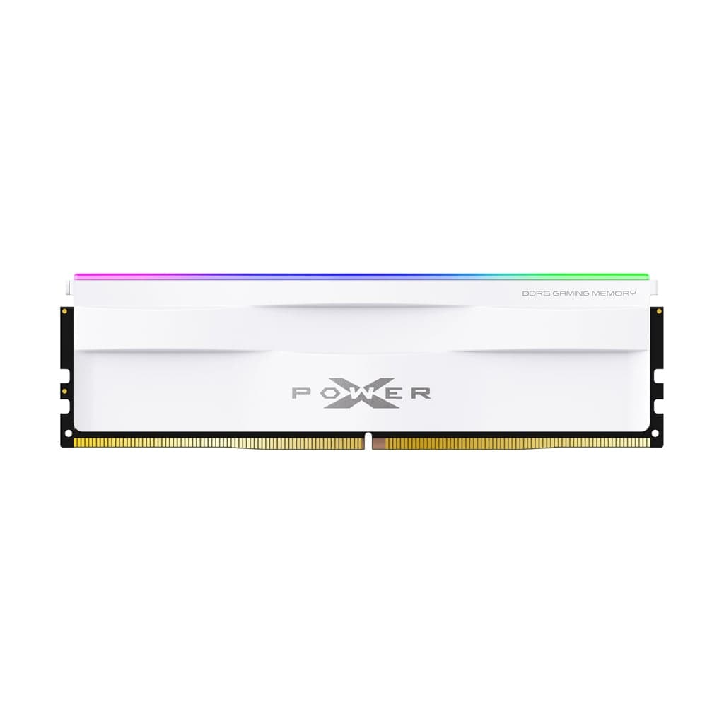 RAM PC Silicon Power XPOWER Zenith RGB 16GB RGB DDR5 White | (1x16GB), 5600MHz, Intel XMP/AMD EXPO SP016GXLWU560FSH