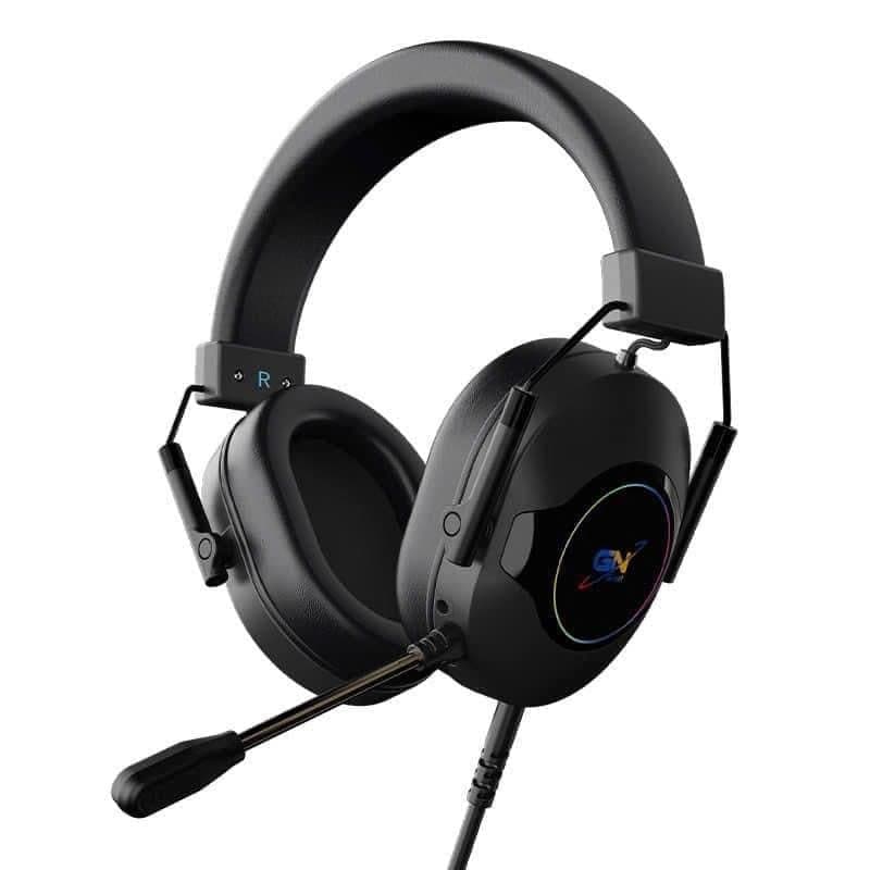 Tai nghe Gaming GNET G08 7.1 | Có dây, Over-ear, RGB, Đen